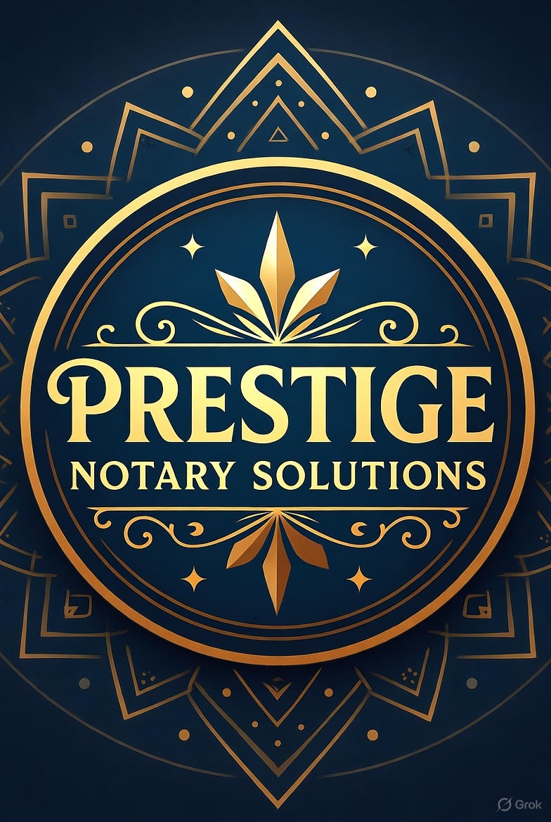 Prestige Notary Solutions Logo